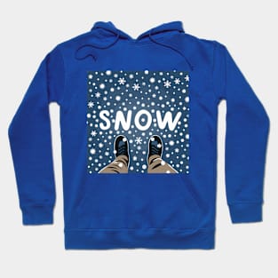 Snow flake patterns, Hoodie